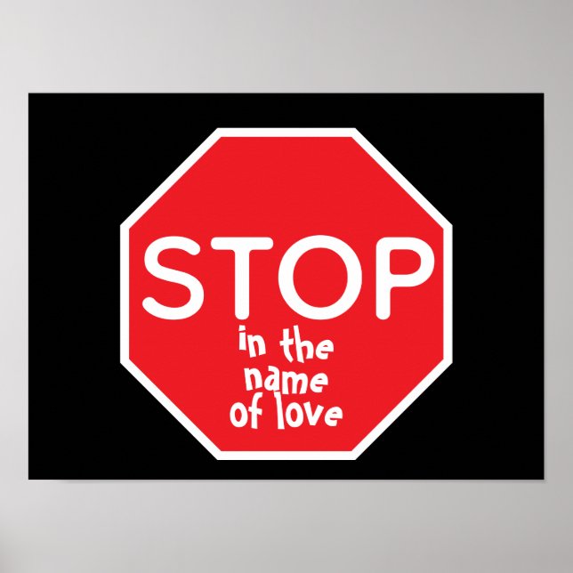 STOP im Namen der Liebe Poster (Vorne)
