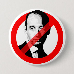 STOP STEPHEN MILLER BUTTON