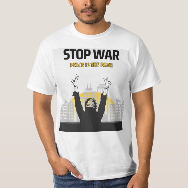 stop war T-Shirt (Vorderseite)