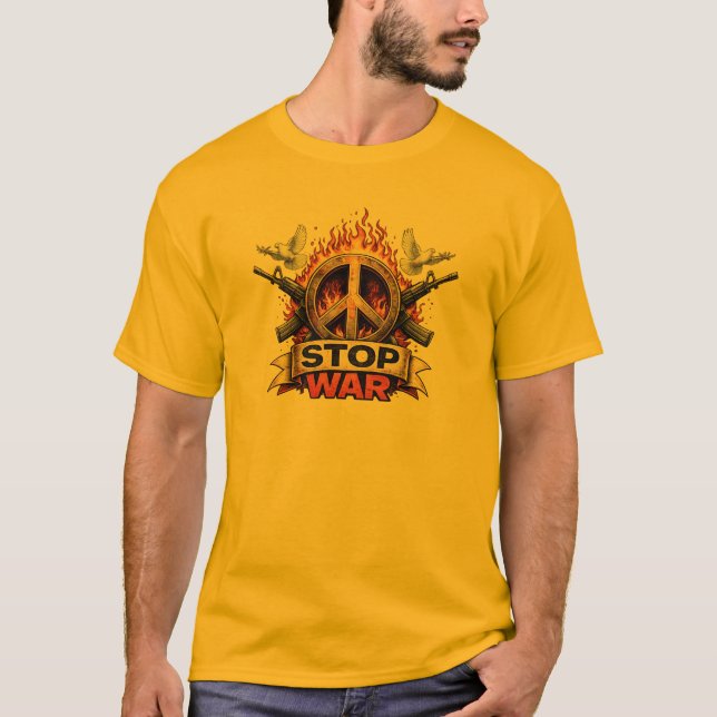 Stop War T-Shirt (Vorderseite)