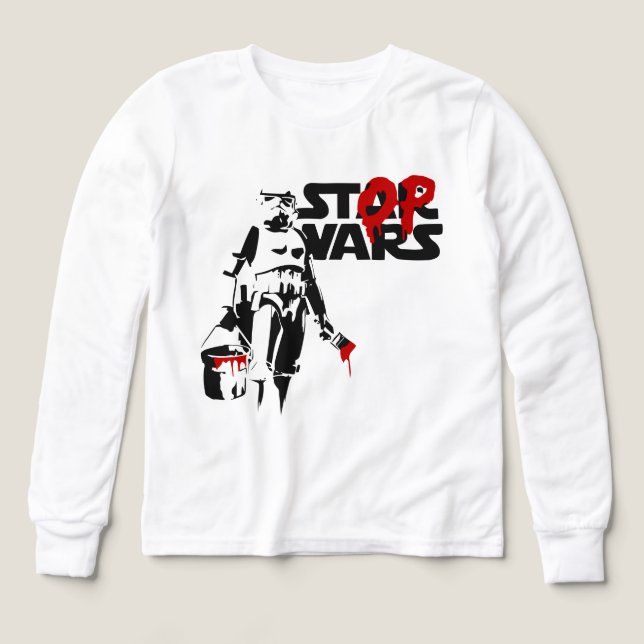 Stop Wars Parodie-Logo (Design Vorderseite)