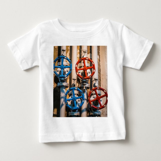 Stopcock im Schiffbau, Zürich Baby T-shirt (Vorderseite)