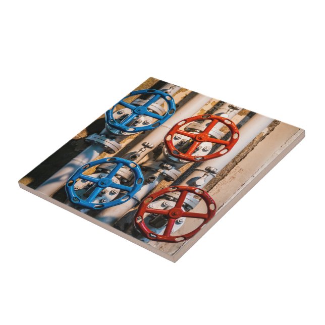 Stopcock im Schiffbau, Zürich Fliese (Seite)