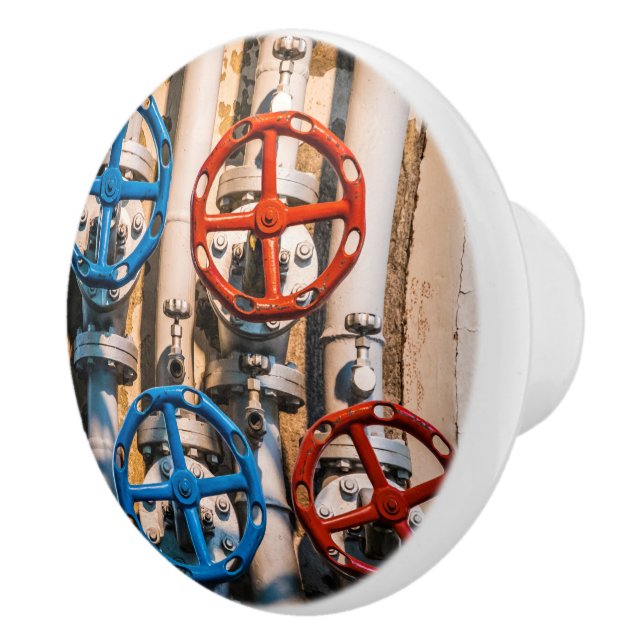 Stopcock im Schiffbau, Zürich Keramikknauf (Rechts)