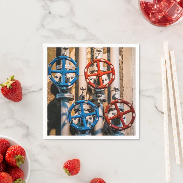 Stopcock im Schiffbau, Zürich Serviette (Beispiel)