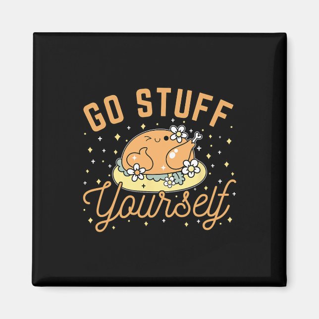 Stopf dich voll  magnet (Vorne)