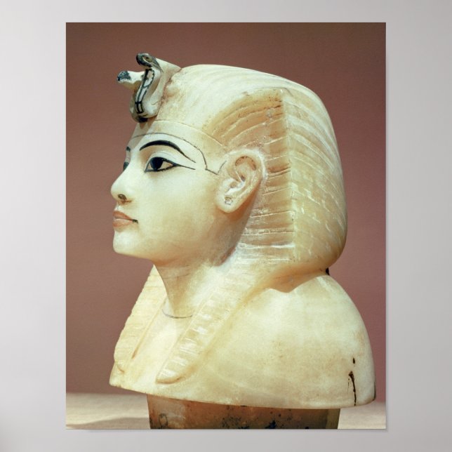 Stopfen aus einer der Canopic-Urnen Poster (Vorne)