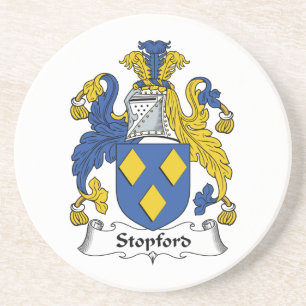 Stopford Familienwappen Getränkeuntersetzer