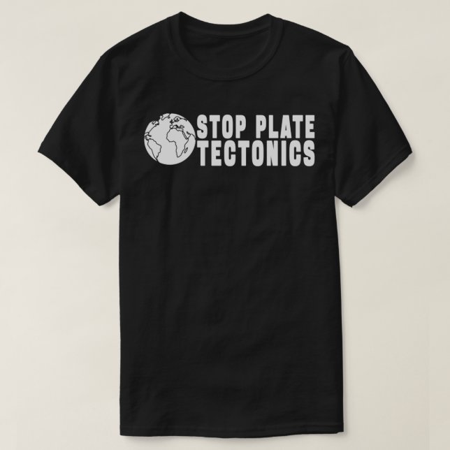 STOPFPLATTE TECTONICS GIFT T-Shirt (Design vorne)