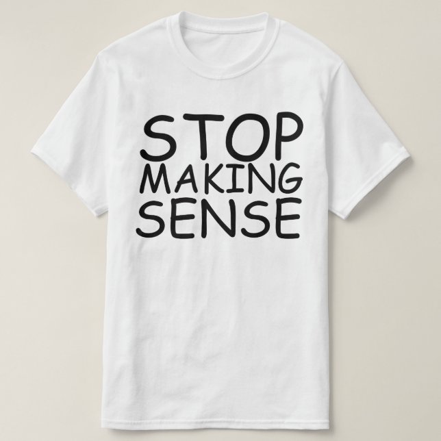 STOPFSENSIBILD T-Shirt (Design vorne)