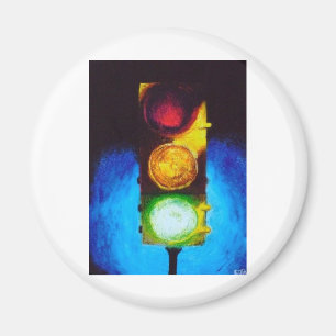 Stoplight Magnet