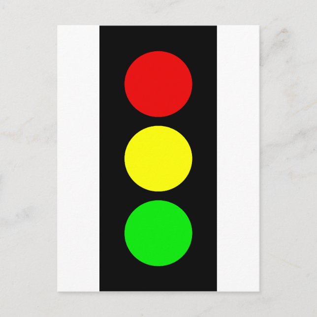 Stoplight Postkarte (Vorderseite)