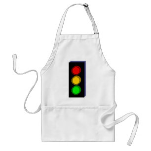 Stoplight verdrängte schürze