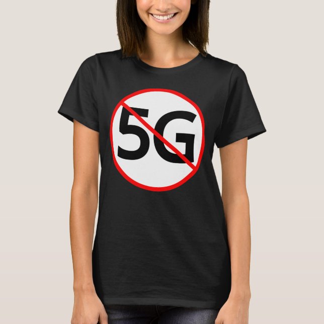 Stopp 5g No 5 G T-Shirt (Vorderseite)