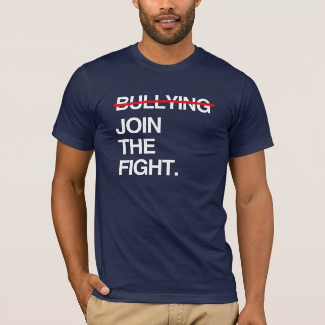 STOPP BULLING BEKÄMPFUNG T-Shirt (Vorderseite)
