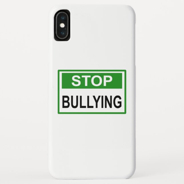 Stopp Bully Signing Green Case-Mate iPhone Hülle (Rückseite)