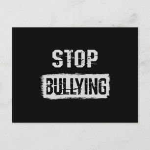 Stopp Bullying Postkarte