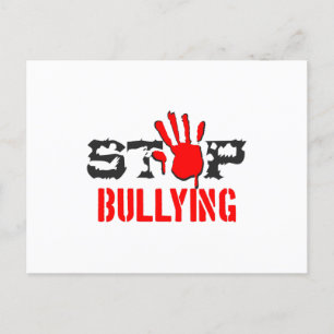 Stopp Bullying Postkarte