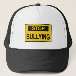 Stopp Bullying Sign Gelb Truckerkappe