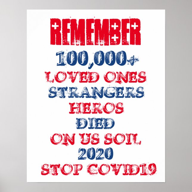 STOPP COVID19 POSTER (Vorne)