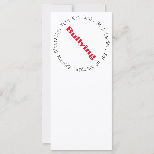 Stopp der Bullying-Kontur von Shirley Taylor (Vorderseite)