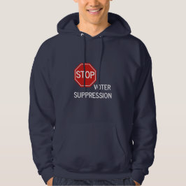 Stopp der Wählerunterdrückung Hoodie