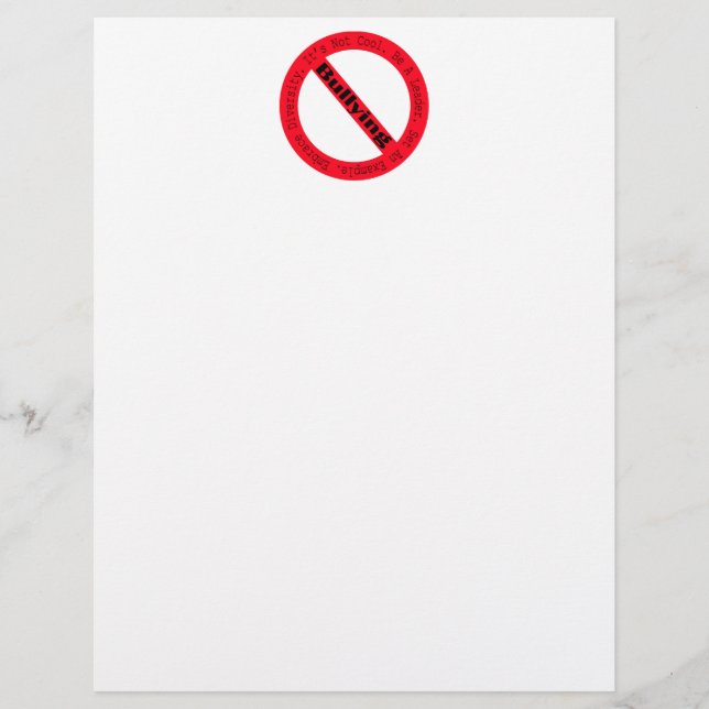 Stopp des Mobbing-Logos von Shirley Taylor (Vorderseite)