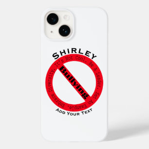 Stopp des Mobbing-Logos von Shirley Taylor Case-Mate iPhone 14 Hülle