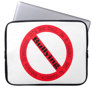 Stopp des Mobbing-Logos von Shirley Taylor Laptopschutzhülle