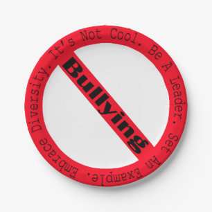 Stopp des Mobbing-Logos von Shirley Taylor Pappteller