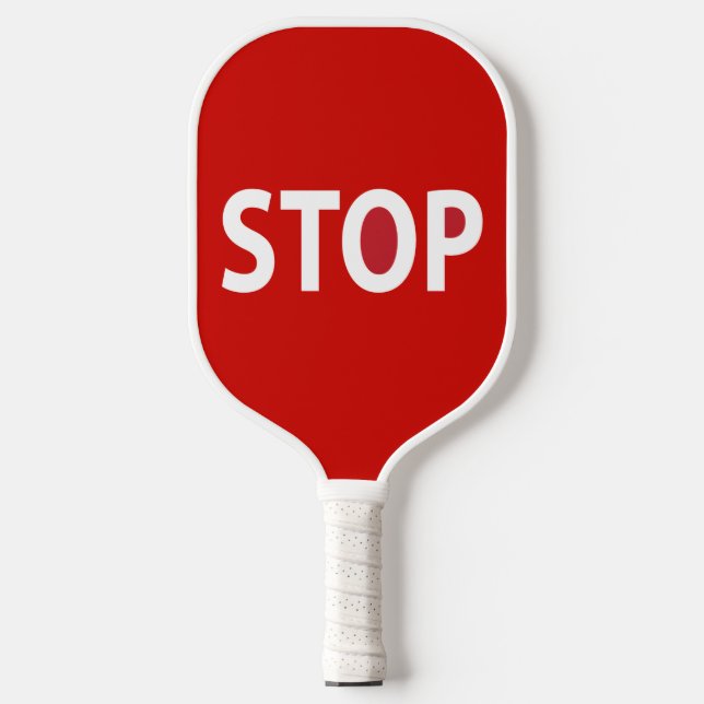 STOPP Design Pickleball Paddle (Vorderseite)