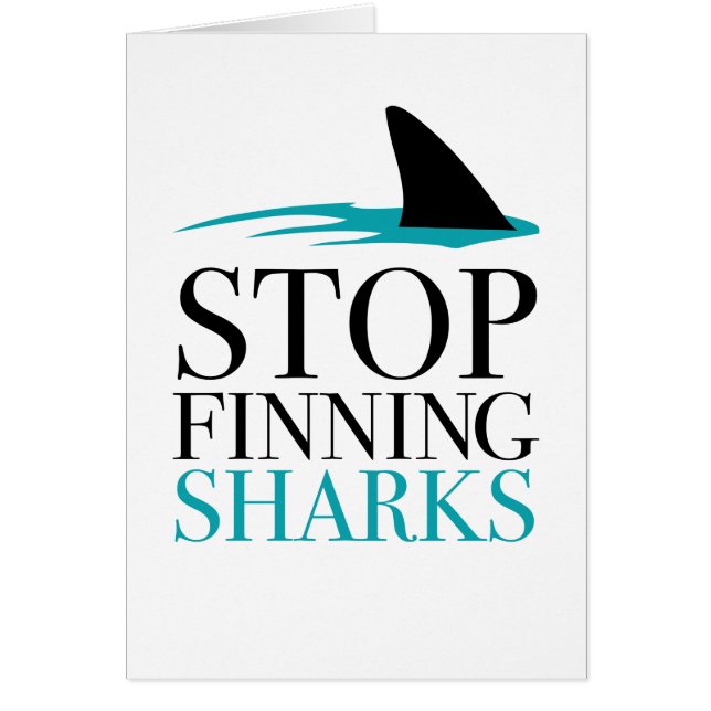 STOPP FINNING SHARKS (Vorne)