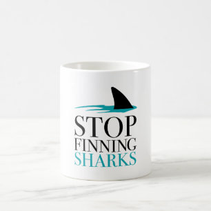 STOPP FINNING SHARKS TASSE