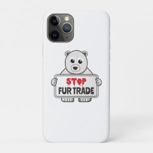 Stopp Fur Trade Sad Polar Bär Case-Mate iPhone Hülle