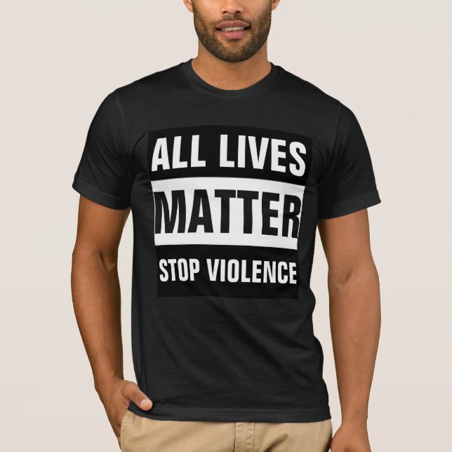 STOPP-GEWALT T-Shirt (Vorderseite)