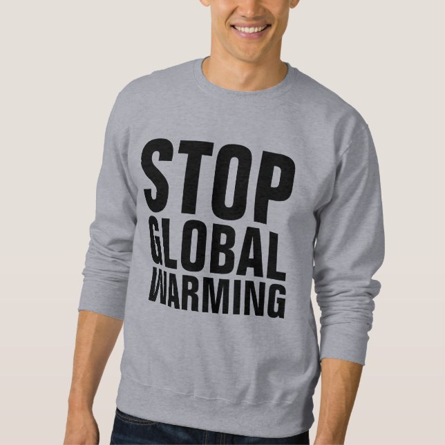 STOPP GLOBAL WARMING T - Shirt (Vorderseite)