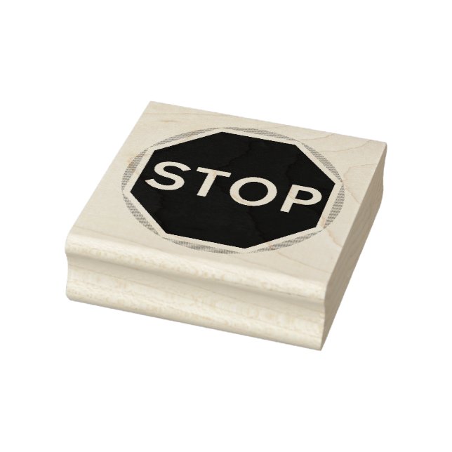 Stopp Gummistempel (Stempel)