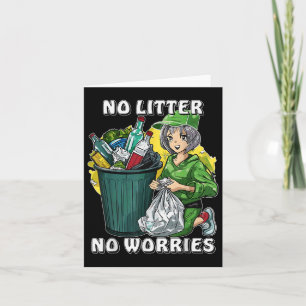 Stopp Littering Nature Protection Umwelt Pro Karte
