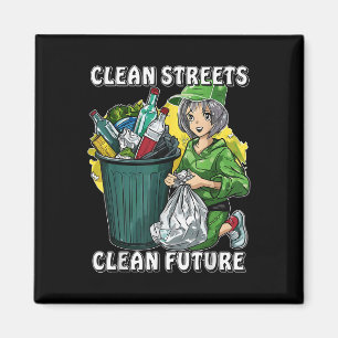 Stopp Littering Nature Protection Umwelt Pro Magnet