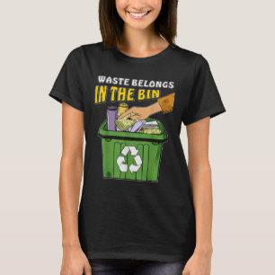Stopp Littering Nature Protection Umwelt Pro T-Shirt