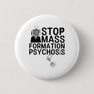 Stopp M Formationspsychose Anti Vax Psychologie Button