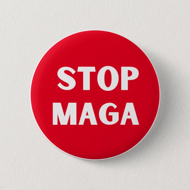 STOPP MAGA BUTTON (Vorderseite)