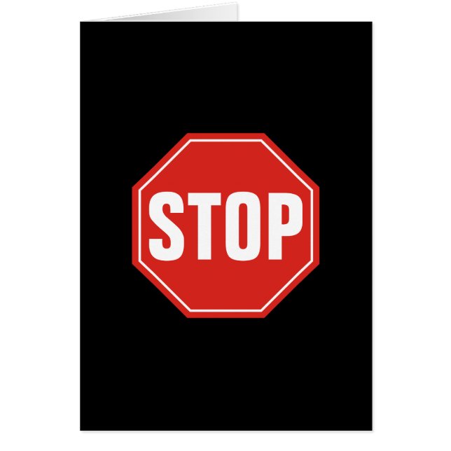 STOPP-Signatur (Vorne)