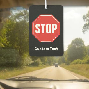 STOPP-Signatur Autolufterfrischer