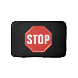 STOPP-Signatur Badematte