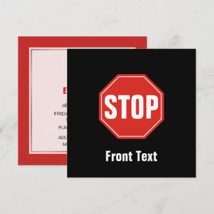 STOPP-Signatur Einladung