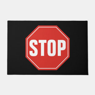STOPP-Signatur Fußmatte