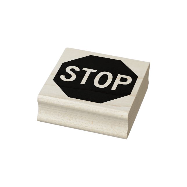 STOPP-Signatur Gummistempel (Stempel)