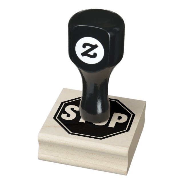 STOPP-Signatur Gummistempel (Stempel)