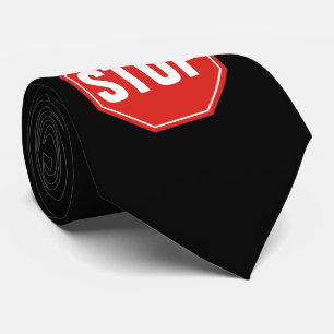 STOPP-Signatur Krawatte